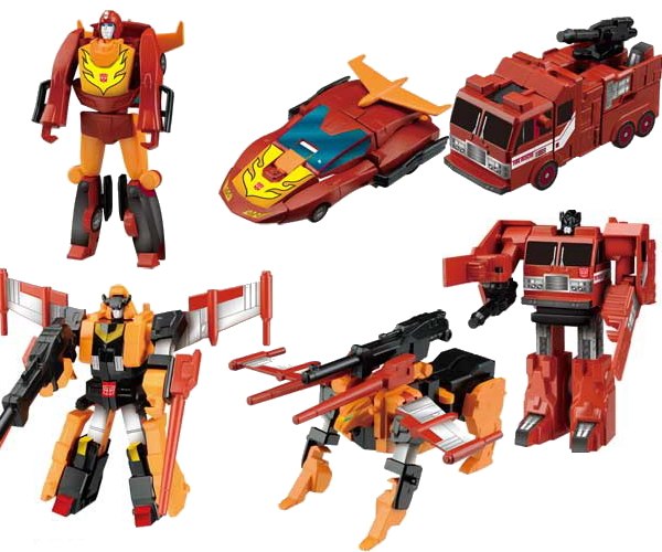 Kabaya Transformers Gum Plus   Official Images Of Hot Rod, Leo Victory, And Cybertron Inferno (1 of 1)